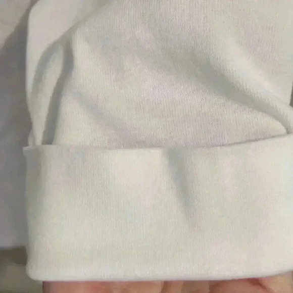 Karen‎ Scott women's white cuffed short sleeve top medium - Picture 2 of 4